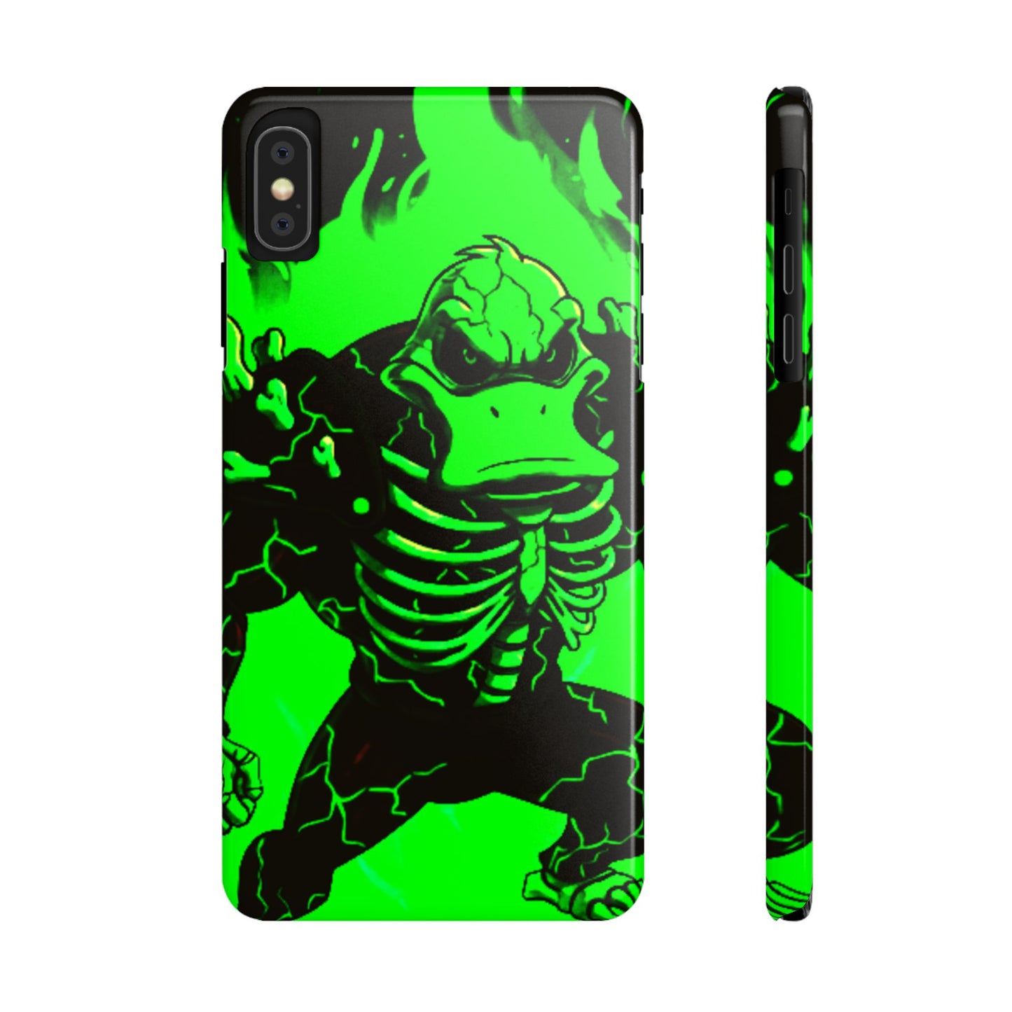 Halloween Agent Quacks Series Slim Phone Cases - Skeleton Quacks Design