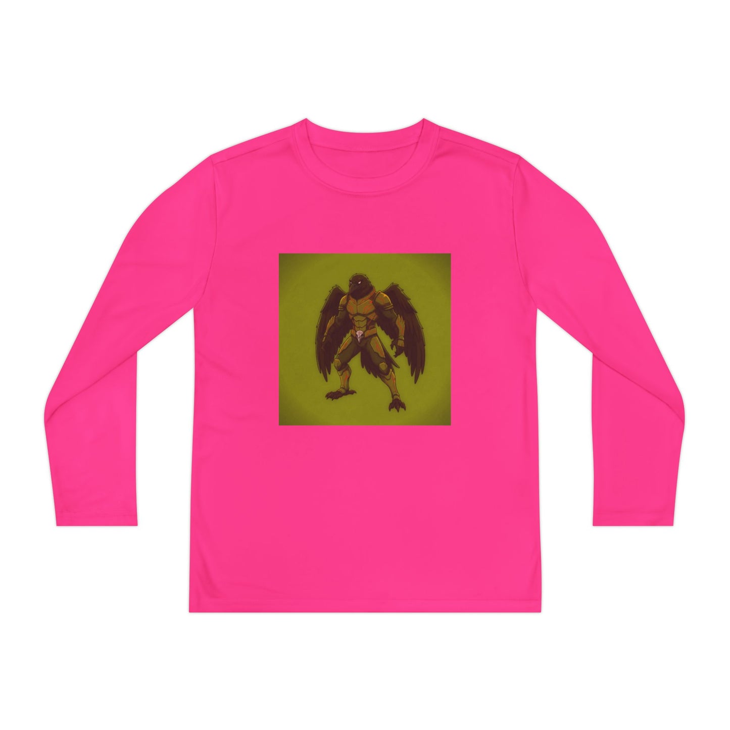 Agent Quacks Series Youth Long Sleeve Competitor Tee - Nightclaw Design
