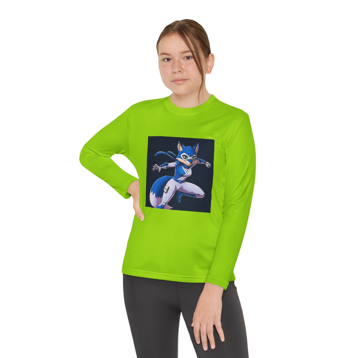 Agent Quacks Series Youth Long Sleeve Competitor Tee - Vixx Design