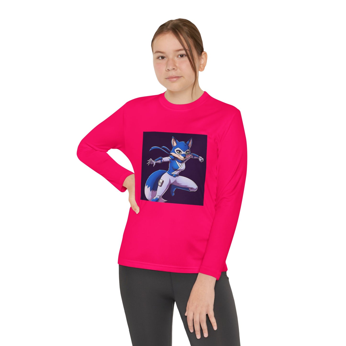 Agent Quacks Series Youth Long Sleeve Competitor Tee - Vixx Design
