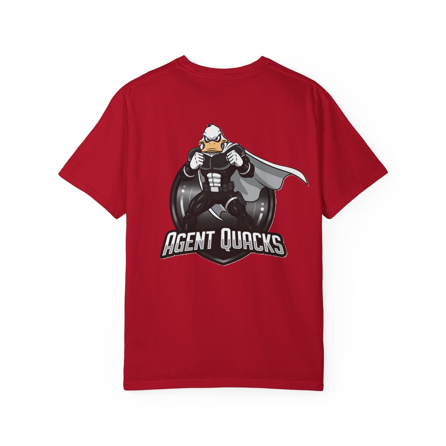 Agent Quacks – Into the Fire | Unisex Garment-Dyed T-Shirt