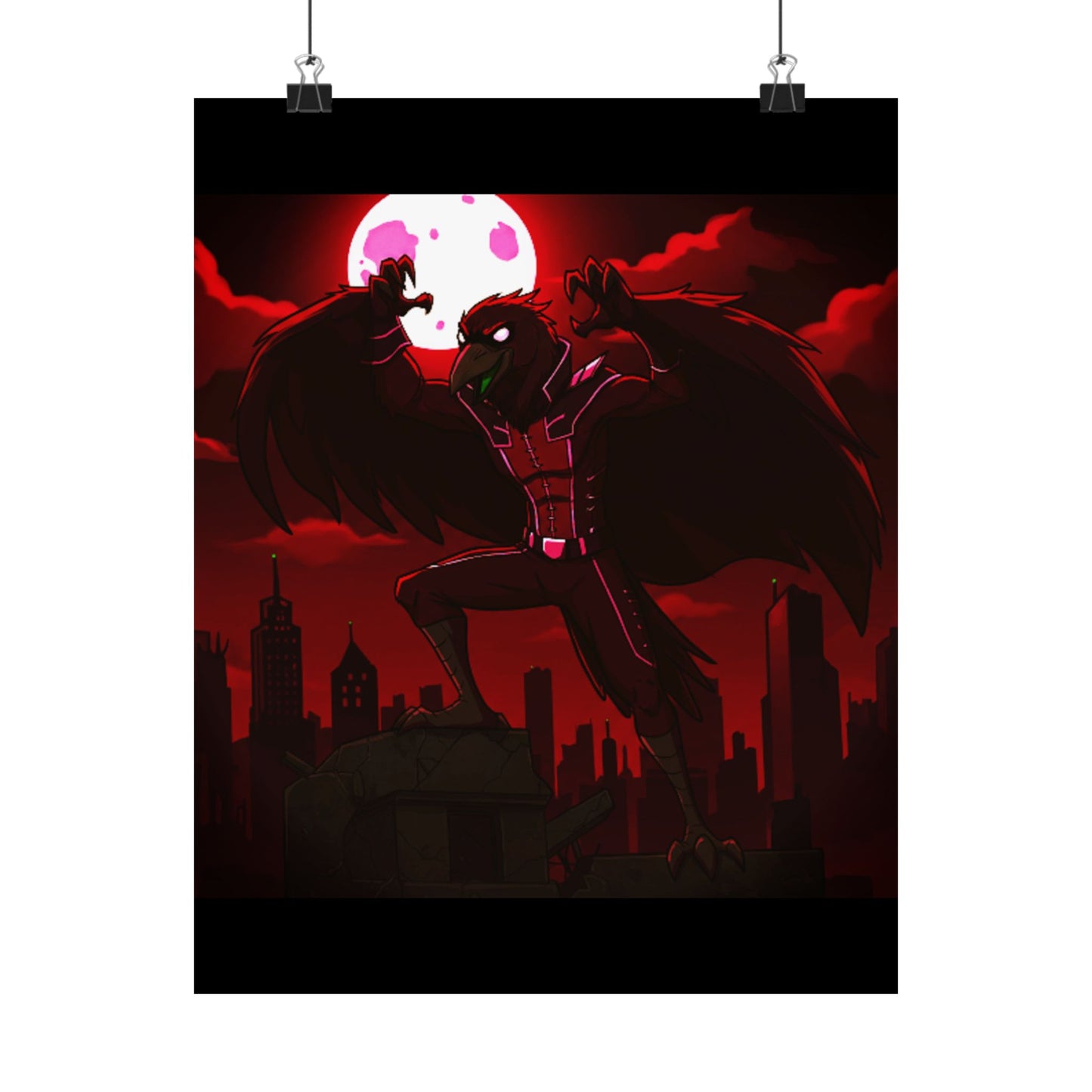 Agent Quacks Series Matte Vertical Posters - Nightclaw Design