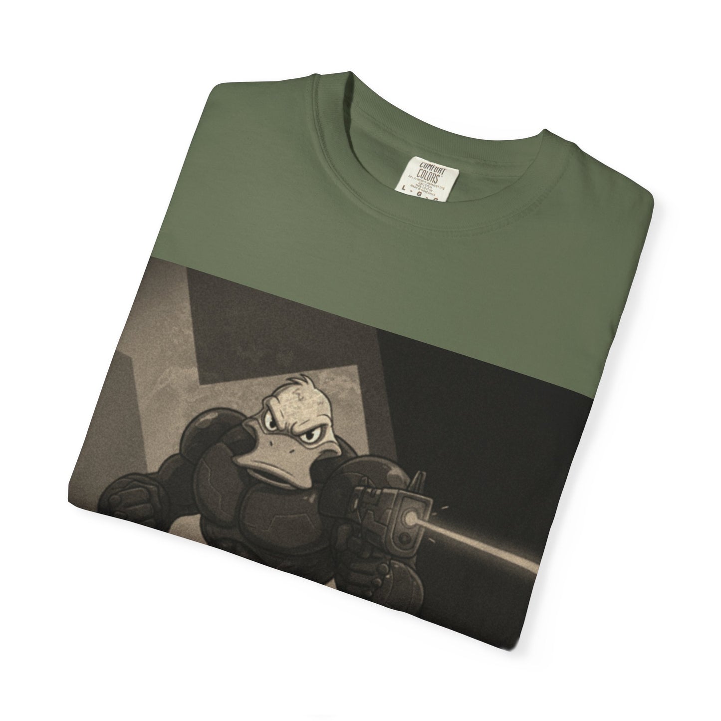 Agent Quacks Series Unisex T-shirt - B/W Quacks Design