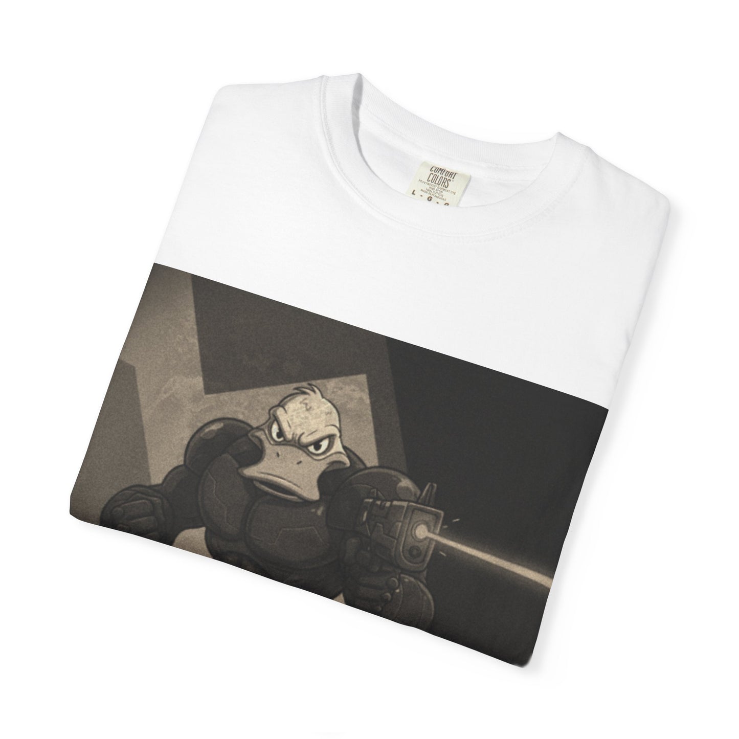 Agent Quacks Series Unisex T-shirt - B/W Quacks Design