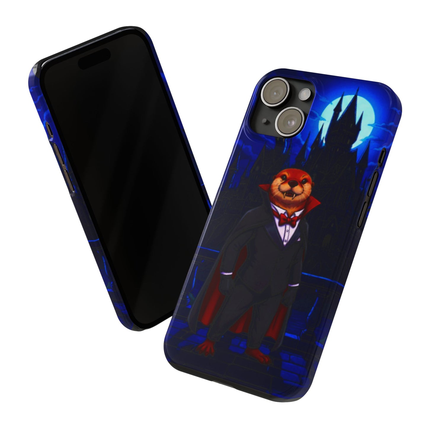 Halloween Agent Quacks Series Slim Phone Cases - Vampire Gearshift Design