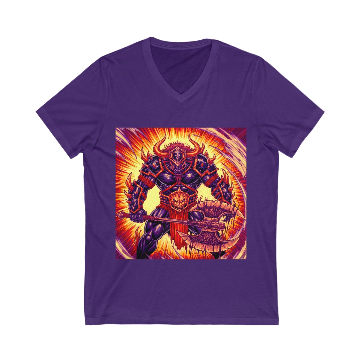 Agent Quacks Series Unisex Jersey Short Sleeve V-Neck Tee - Gravok Design