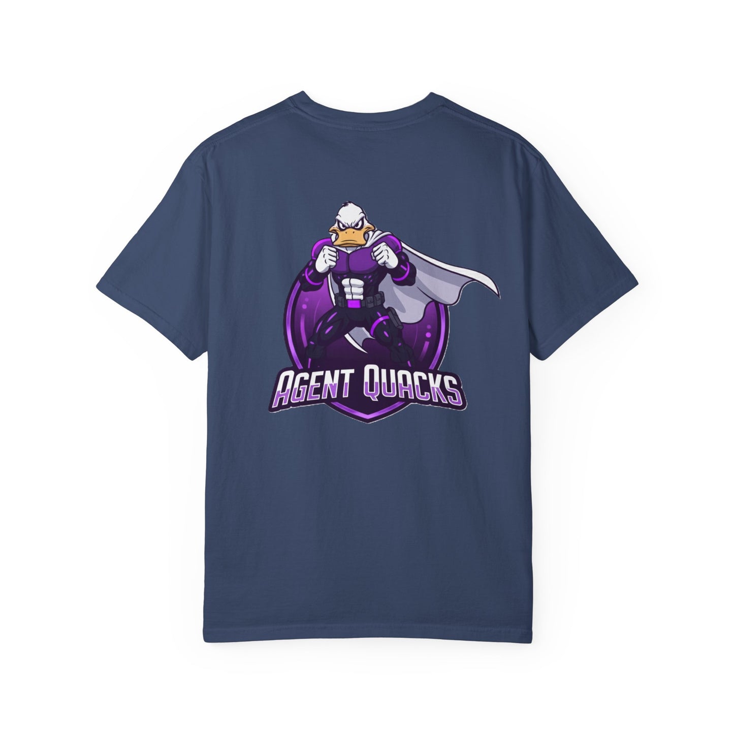Agent Quacks – Shadows of the Croaking War | Unisex Garment-Dyed T-Shirt
