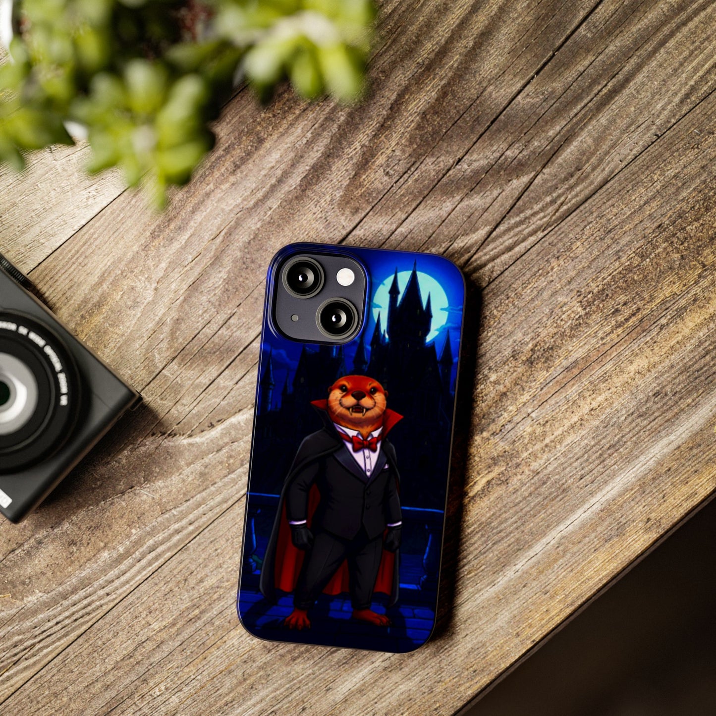 Halloween Agent Quacks Series Slim Phone Cases - Vampire Gearshift Design