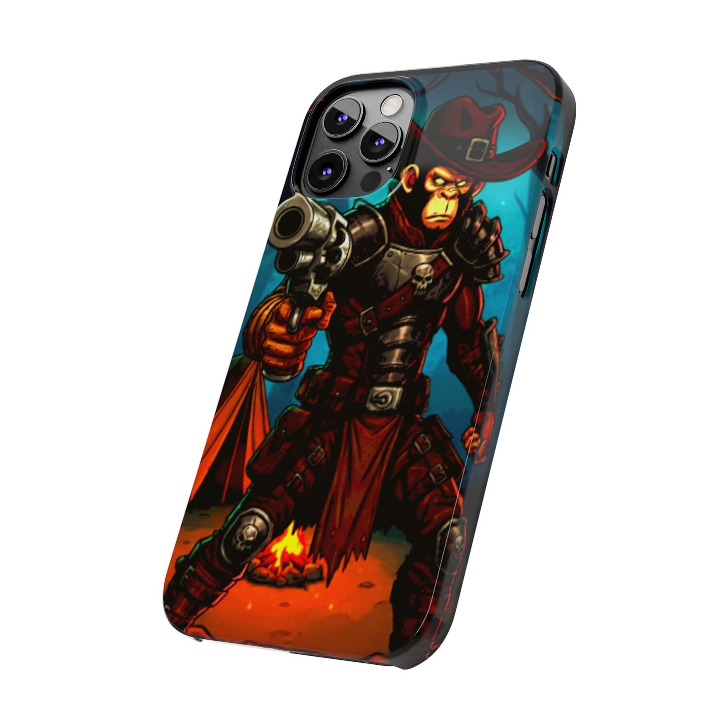 Halloween Agent Quacks Series Slim Phone Cases - Monster Hunter Xavier Design