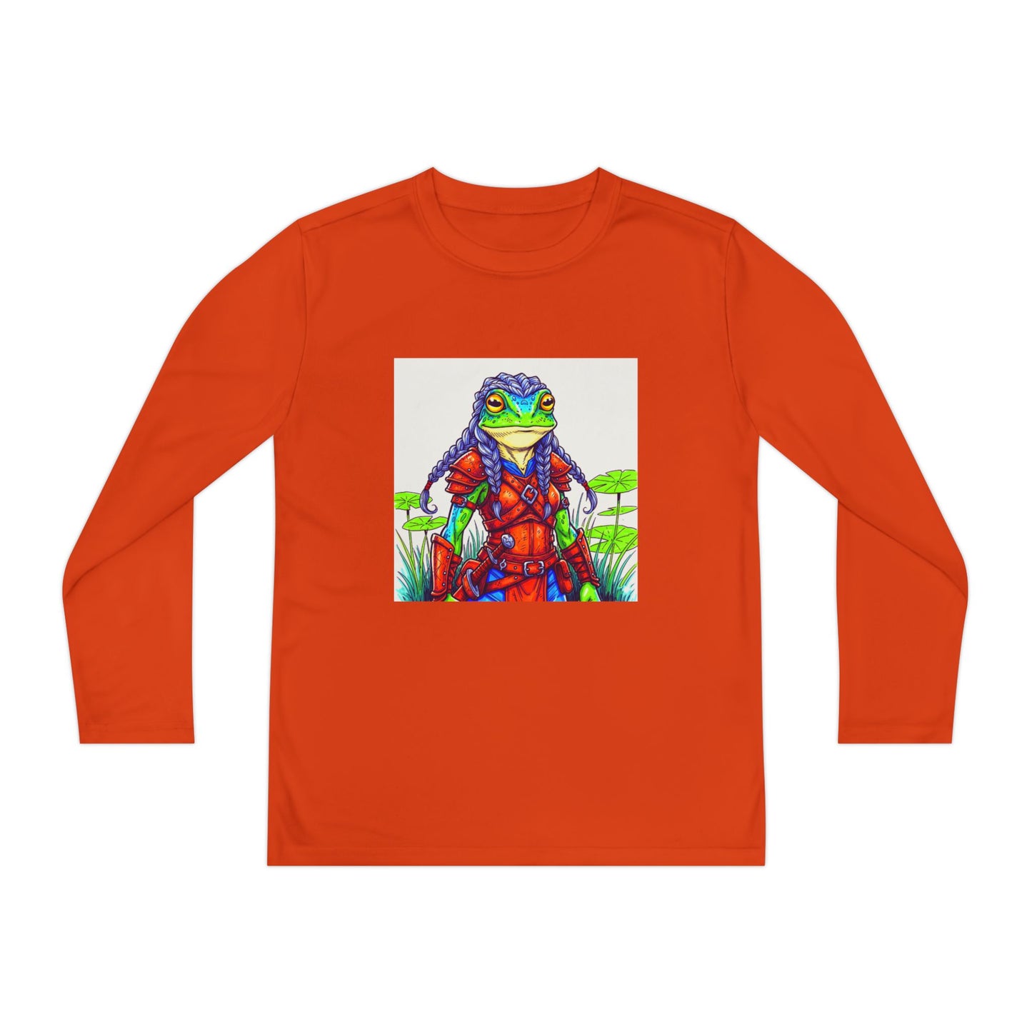 Agent Quacks Series Youth Long Sleeve Competitor Tee - Sarella Design