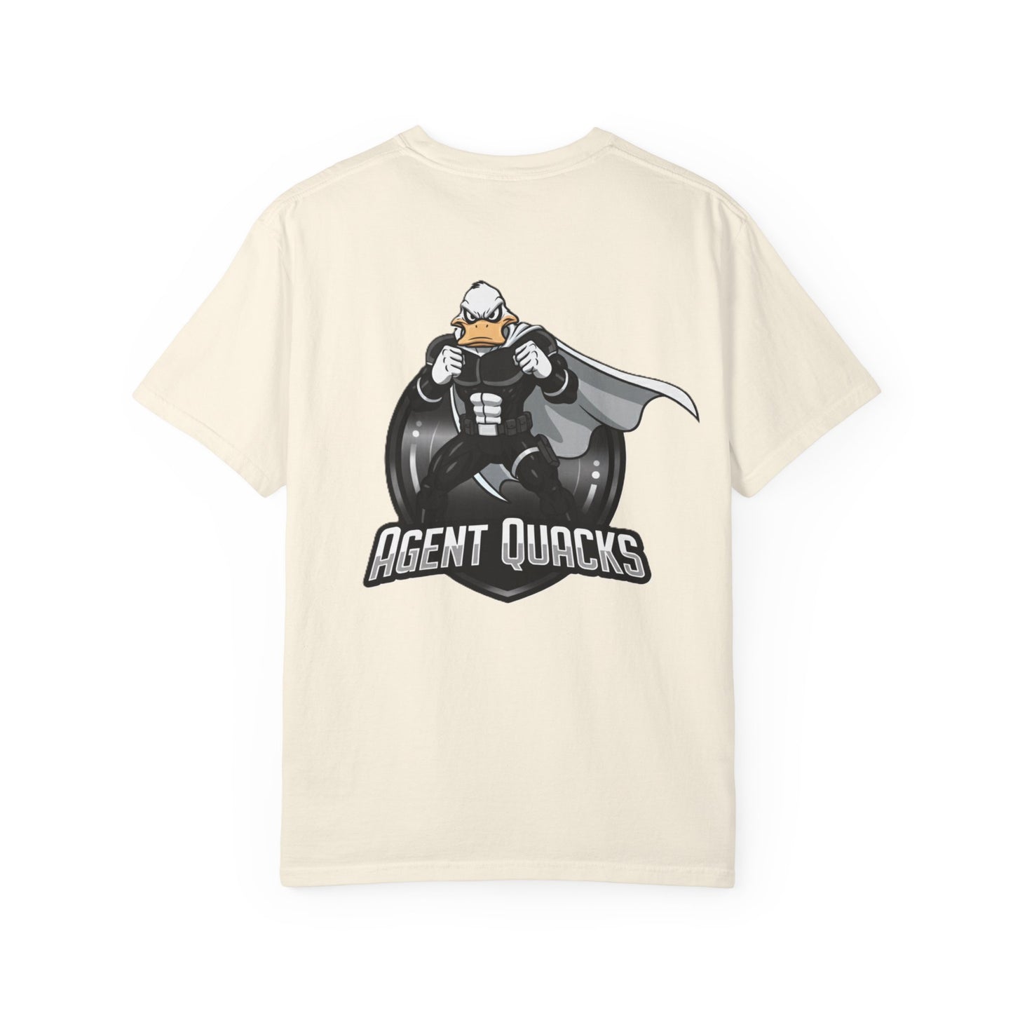 Agent Quacks – Into the Fire | Unisex Garment-Dyed T-Shirt