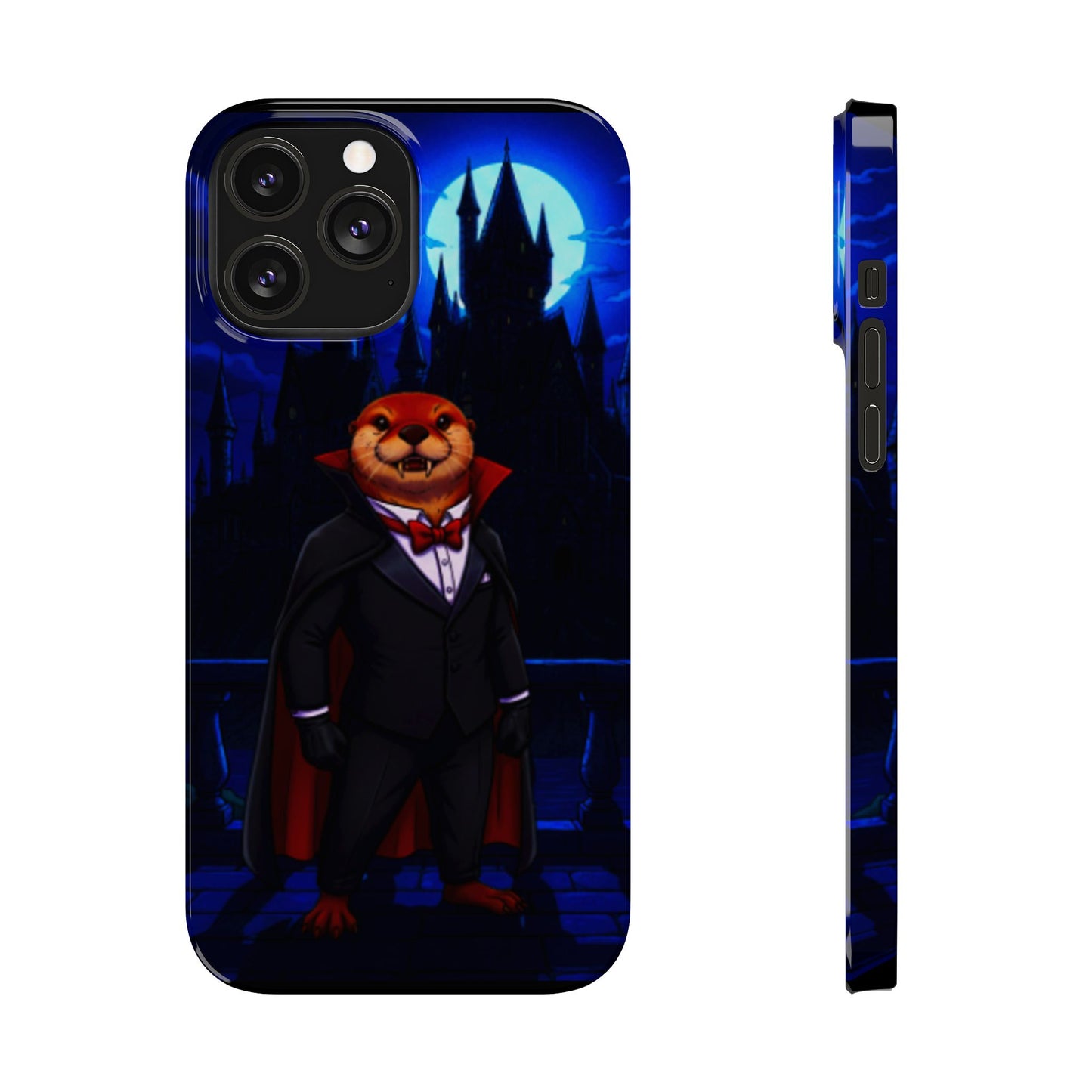 Halloween Agent Quacks Series Slim Phone Cases - Vampire Gearshift Design