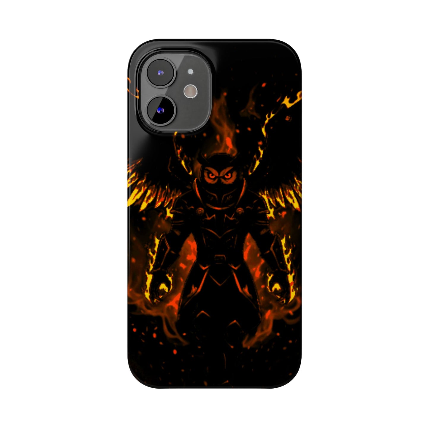 Halloween Agent Quacks Series Slim Phone Cases - Fiery General Onyx Design