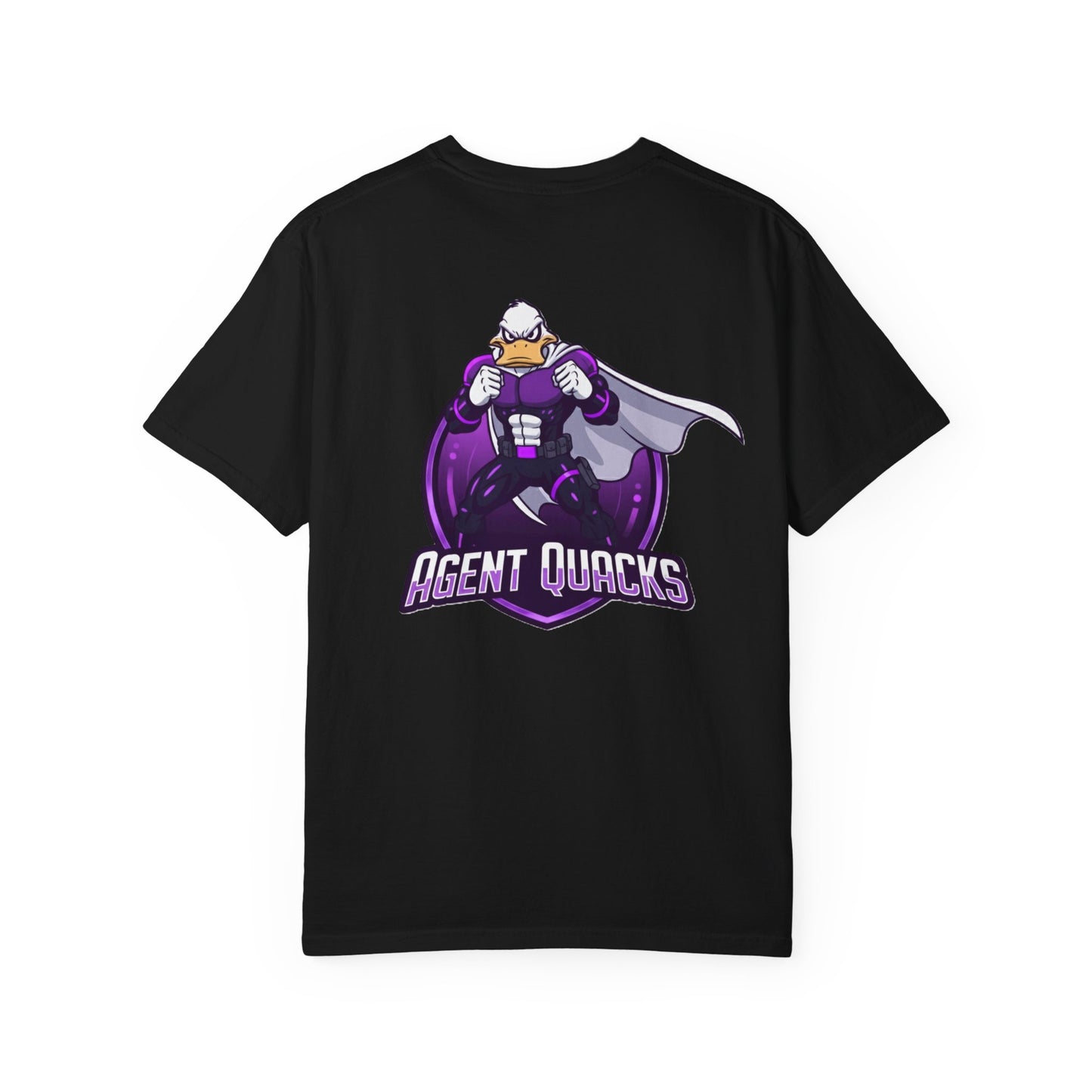Agent Quacks – Shadows of the Croaking War | Unisex Garment-Dyed T-Shirt