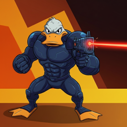 Agent Quacks Character Art