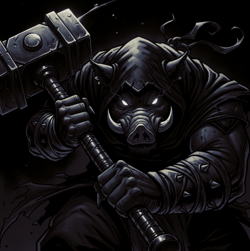 Bloodtusk Character Artwork Agent Quacks
