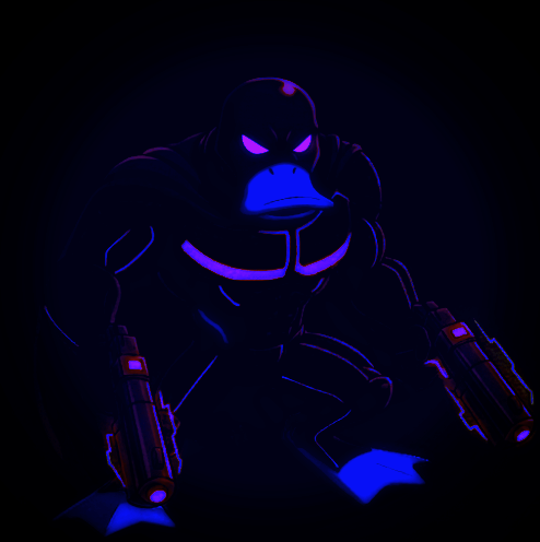 Agent Quacks Vigilante Suit Character Art