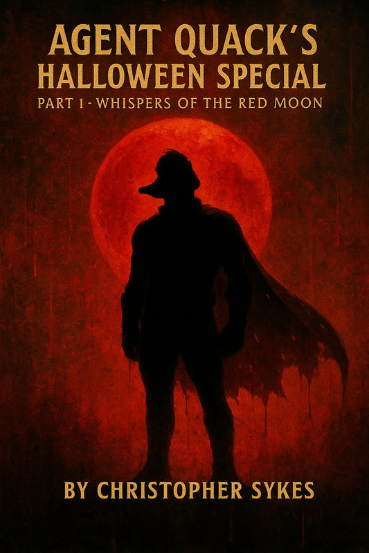 Agent Quacks Halloween Special – Part 1- Whispers of the Red Moon Audiobook & E-book