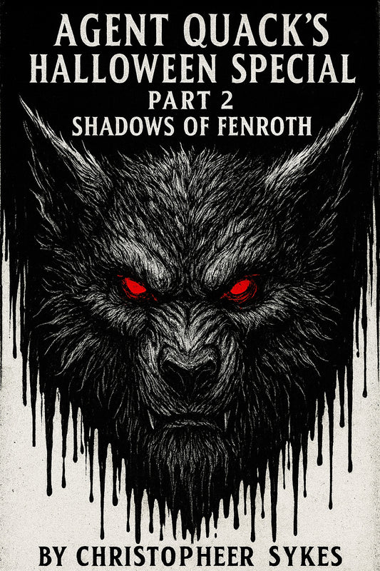 Agent Quacks Halloween Special – Part 2: Shadows of Fenroth Audiobook & E-book