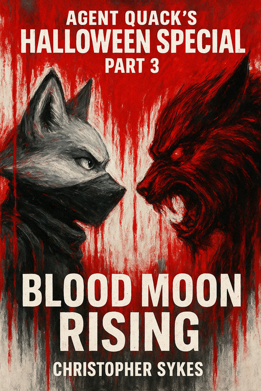 Agent Quacks Halloween Special – Part 3: Blood Moon Rising Audiobook & E-book