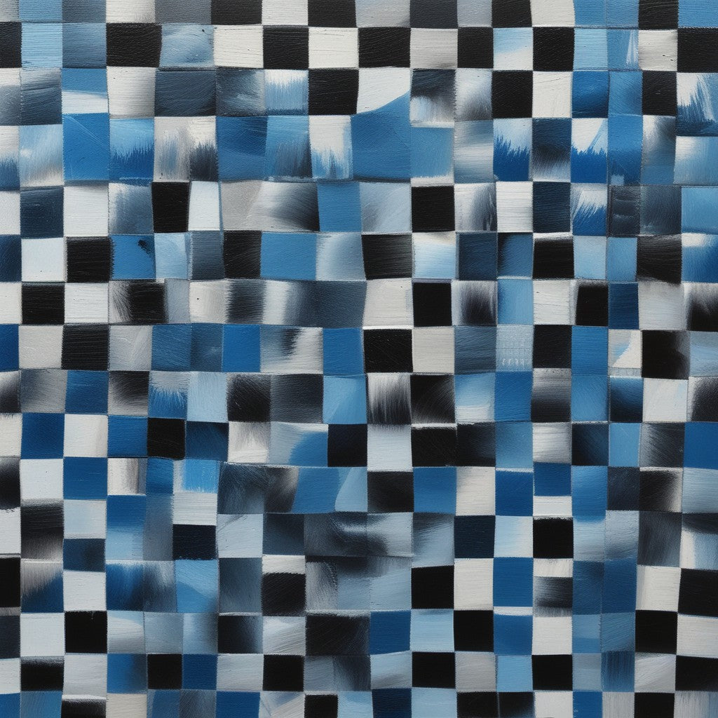 Checker Pattern Collection of 100