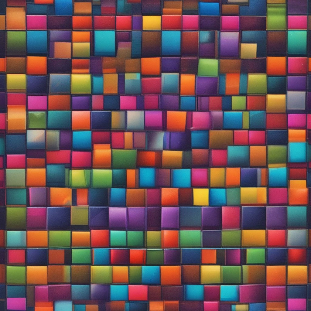 Checker Pattern Collection of 100