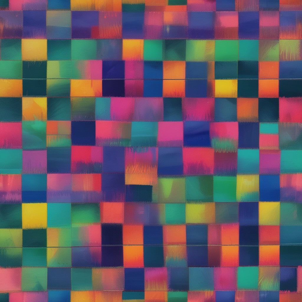 Checker Pattern Collection of 100