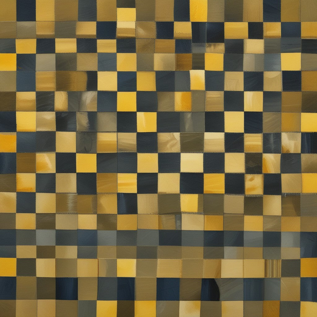 Checker Pattern Collection of 100