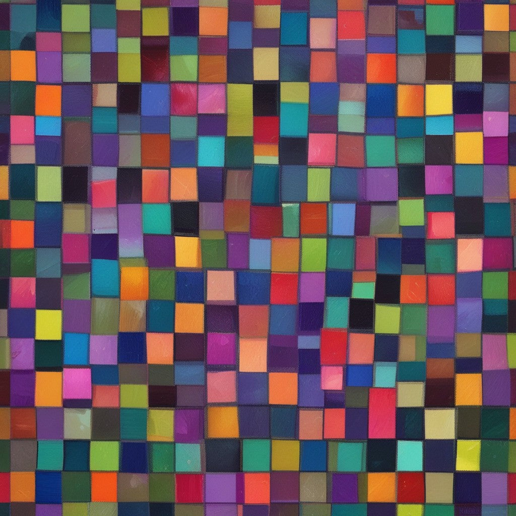 Checker Pattern Collection of 100