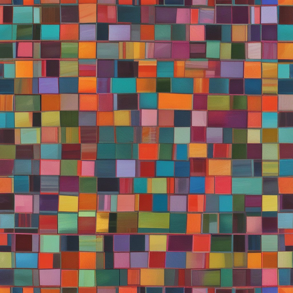 Checker Pattern Collection of 100
