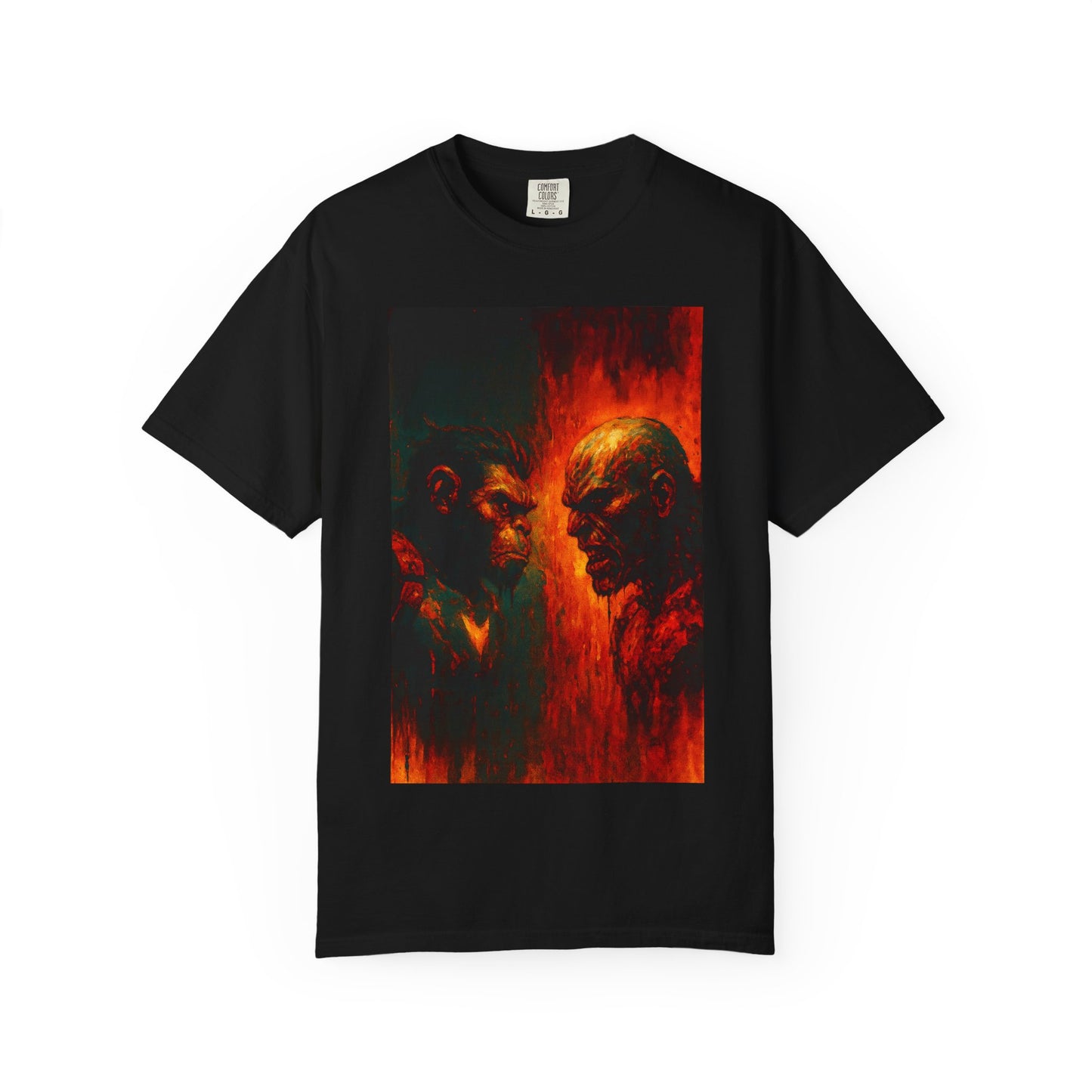 Xavier vs. Dreadmaw – Inferno Standoff Graphic Tee
