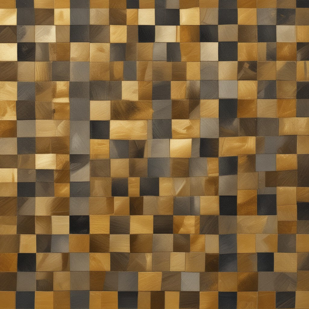 Checker Pattern Collection of 100