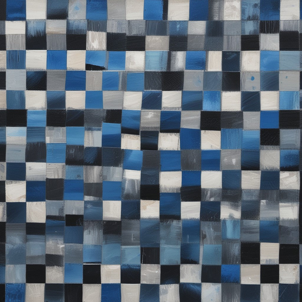 Checker Pattern Collection of 100