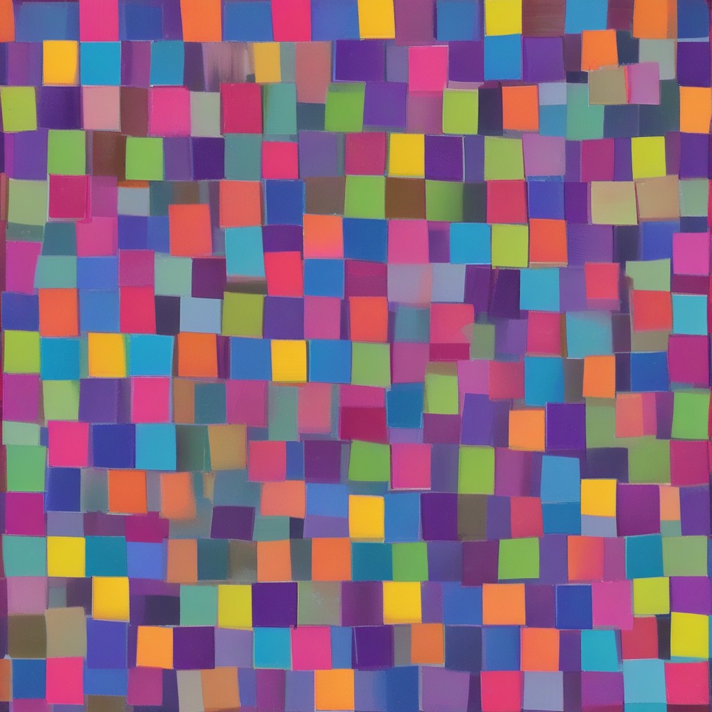 Checker Pattern Collection of 100