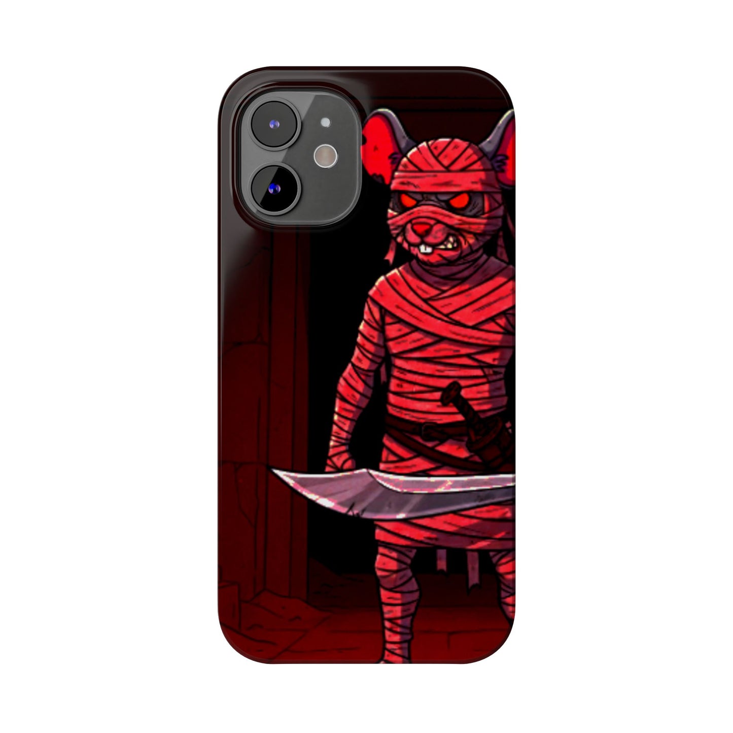Halloween Agent Quacks Series Slim Phone Cases - Mummy Dr Murn Design