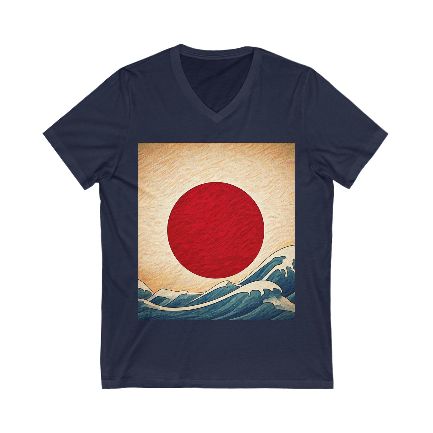 Japanese Wave Graphic Tee, Unisex Casual Shirt, Summer Fashion, Beachwear, Vacation Outfit, Gift for Travelers, Graphic T-Shirt