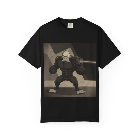 Agent Quacks Series Unisex T-shirt - B/W Quacks Design