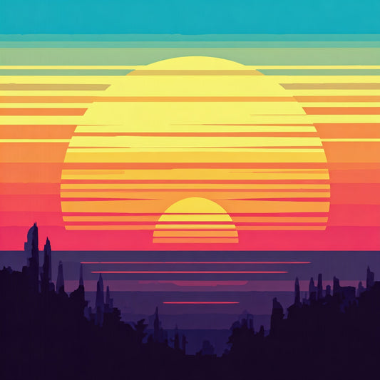 Sunset Painting