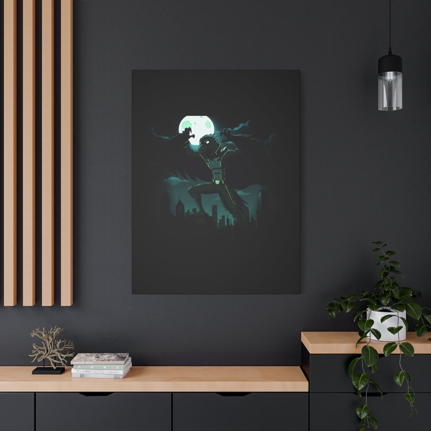 Agent Quacks Series Matte Canvas, Stretched, 1.25" - Nightclaw Design