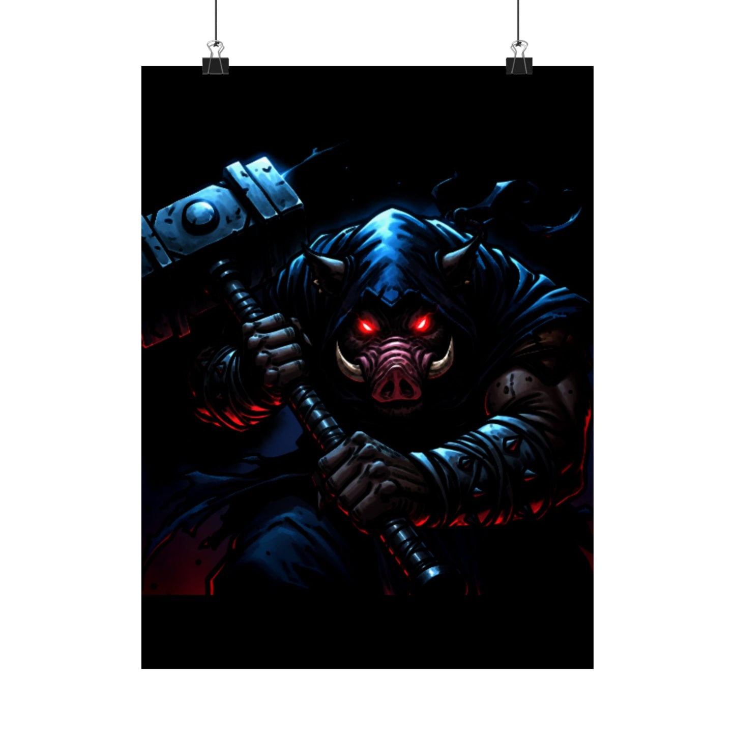 Agent Quacks Series Matte Vertical Posters - Bloodtusk Design