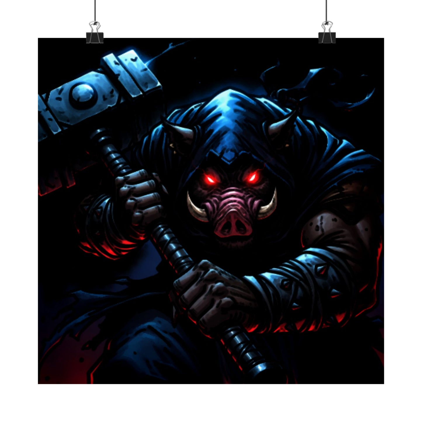 Agent Quacks Series Matte Vertical Posters - Bloodtusk Design