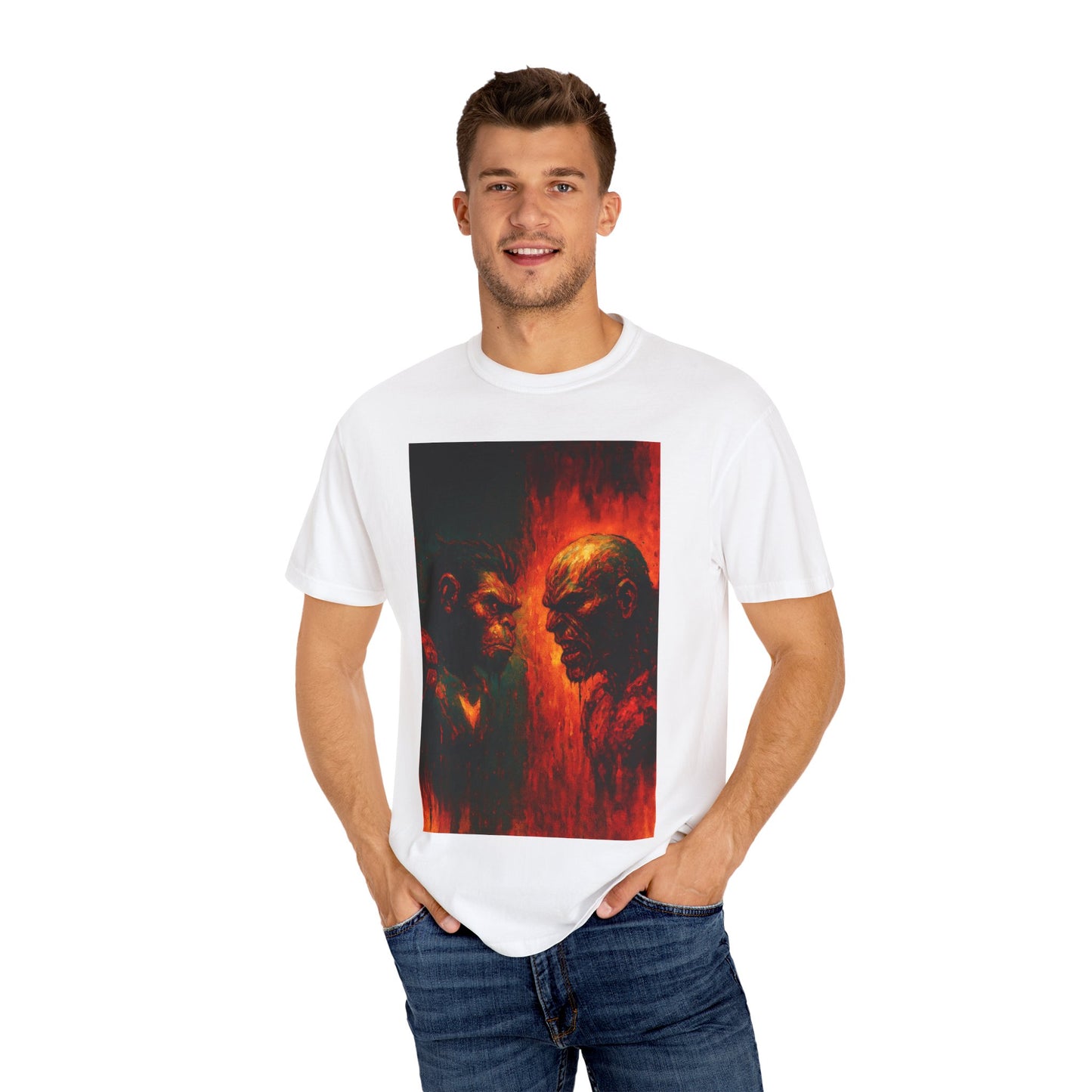 Xavier vs. Dreadmaw – Inferno Standoff Graphic Tee