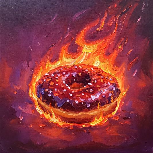 Donuts On Fire Collection of 100
