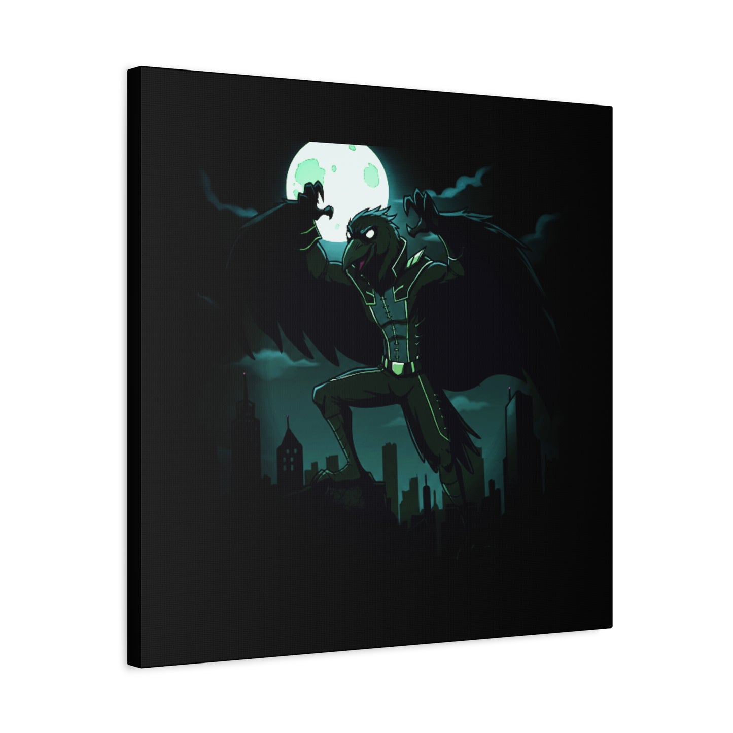 Agent Quacks Series Matte Canvas, Stretched, 1.25" - Nightclaw Design