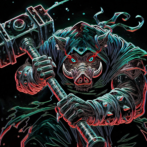 Bloodtusk Character Artwork Agent Quacks