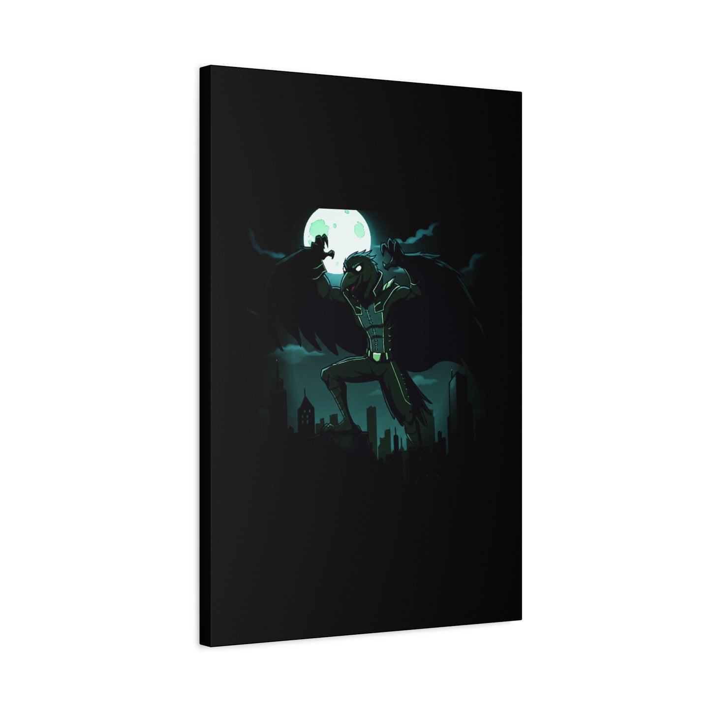 Agent Quacks Series Matte Canvas, Stretched, 1.25" - Nightclaw Design