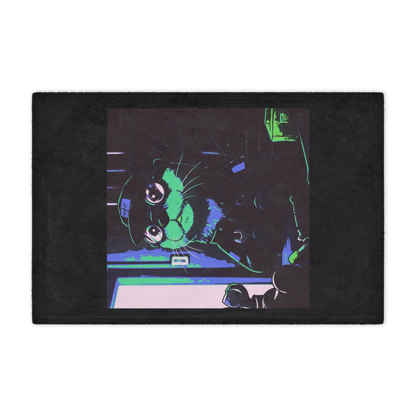 Agent Quacks Series Minky Blanket - Gearshift Design