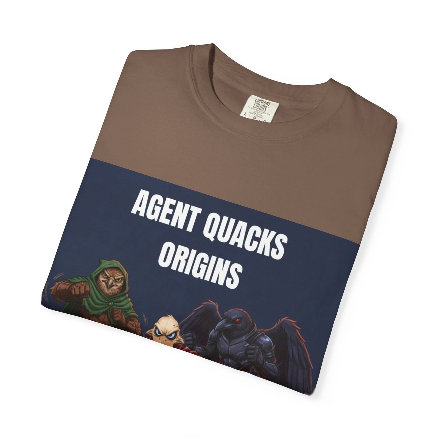 Agent Quacks – Origins | Unisex Garment-Dyed T-Shirt
