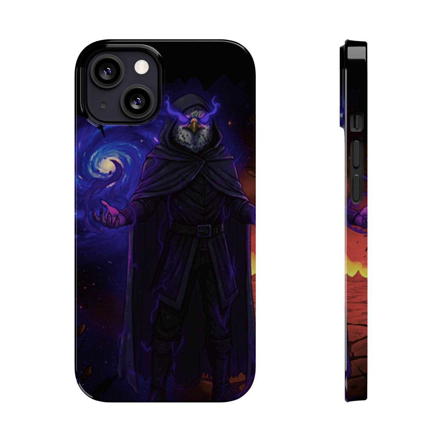 Halloween Agent Quacks Series Slim Phone Cases - Wizard Talon Design