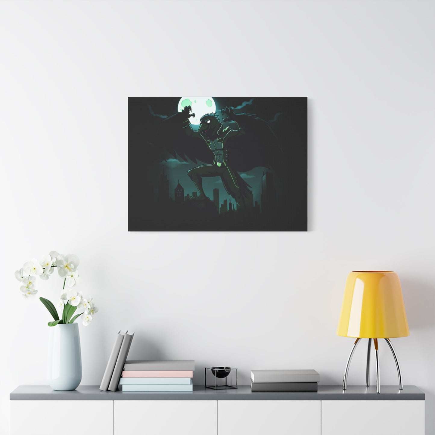 Agent Quacks Series Matte Canvas, Stretched, 1.25" - Nightclaw Design